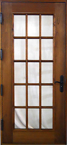 Custom Mahogany Doors