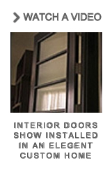 Custom Mahogany Doors