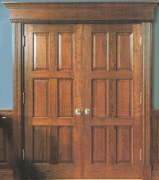 Custom Mahogany Doors