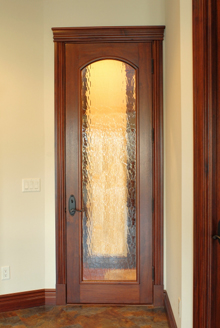 Custom Mahogany Doors