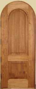 Custom Mahogany Doors